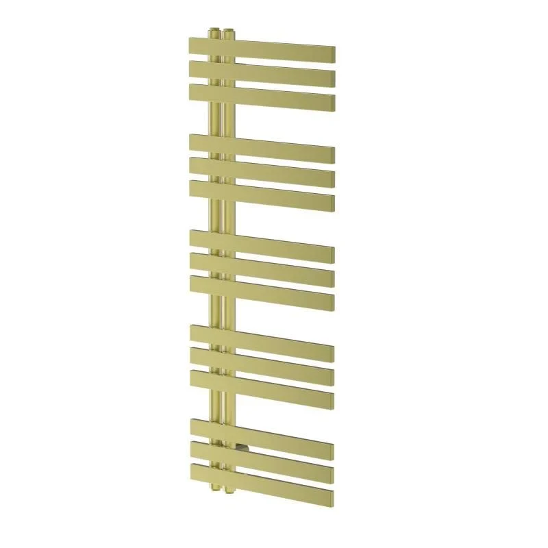 Radiator calorifer Arezzo Design portprosop HORIZONT GOLD SLIM 1200X500x110 mm auriu periat