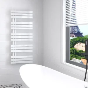 Radiator calorifer Arezzo Design portprosop HORIZONT WHITE SLIM 1200x500mm – alb