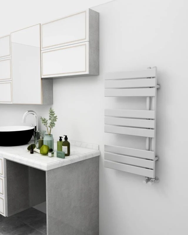 Radiator calorifer Arezzo Design portprosop HORIZONT WHITE 900x500 mm alb lucios