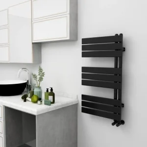 Radiator calorifer Arezzo Design portprosop HORIZONT BLACK 900x500 mm negru mat