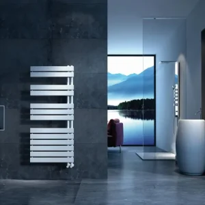 Radiator calorifer Arezzo Design portprosop HORIZONT WHITE 1355x550 mm alb lucios