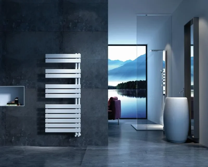 Radiator calorifer Arezzo Design portprosop HORIZONT WHITE 1355x550 mm alb lucios