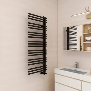 Radiator calorifer Arezzo Design portprosop LINEAR BLACK 1250x500x105 mm negru mat
