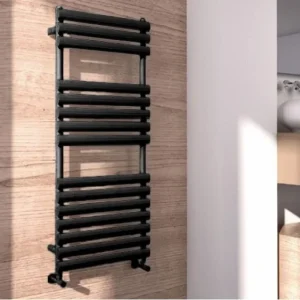 Radiator calorifer Arezzo Design portprosop MOON BLACK 1200x500x100 mm negru mat