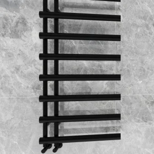 Radiator calorifer Arezzo Design portprosop TUBE BLACK 1200x600x130 mm negru mat
