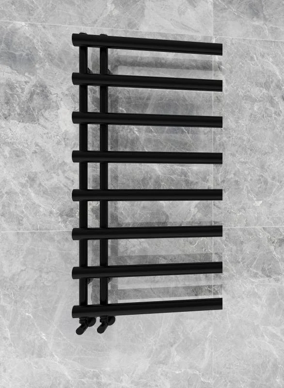 Radiator calorifer Arezzo Design portprosop TUBE BLACK 1200x600x130 mm negru mat