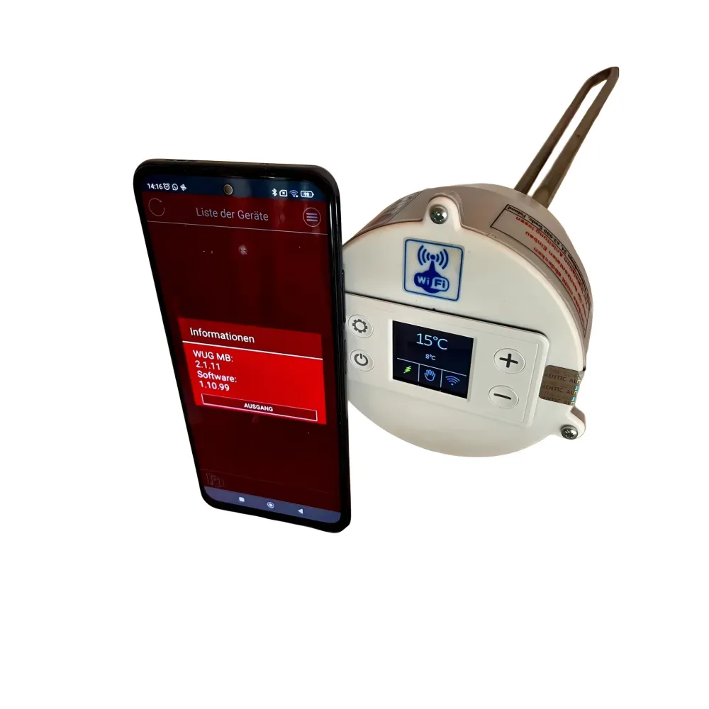 Tijă de încălzire 2 kW WLAN Gema GmbH tijă electrică de încălzire 230V