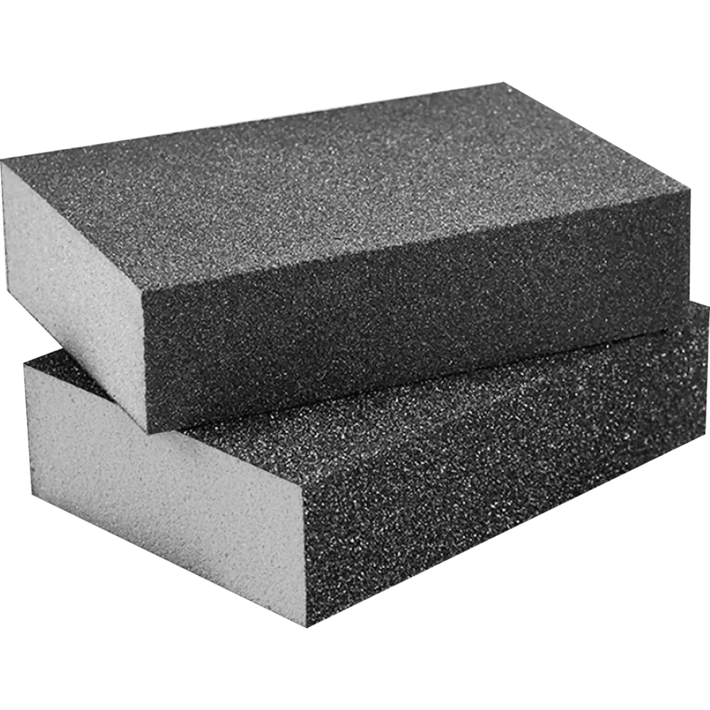 Set 2 bureti abrazivi pentru metal, lemn Wadfow, 100x70x25mm, granulatie P120