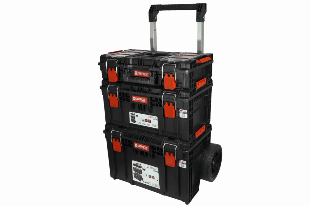 Set de cutii pentru scule cu roti Qbrick PRIME 1 BLACK