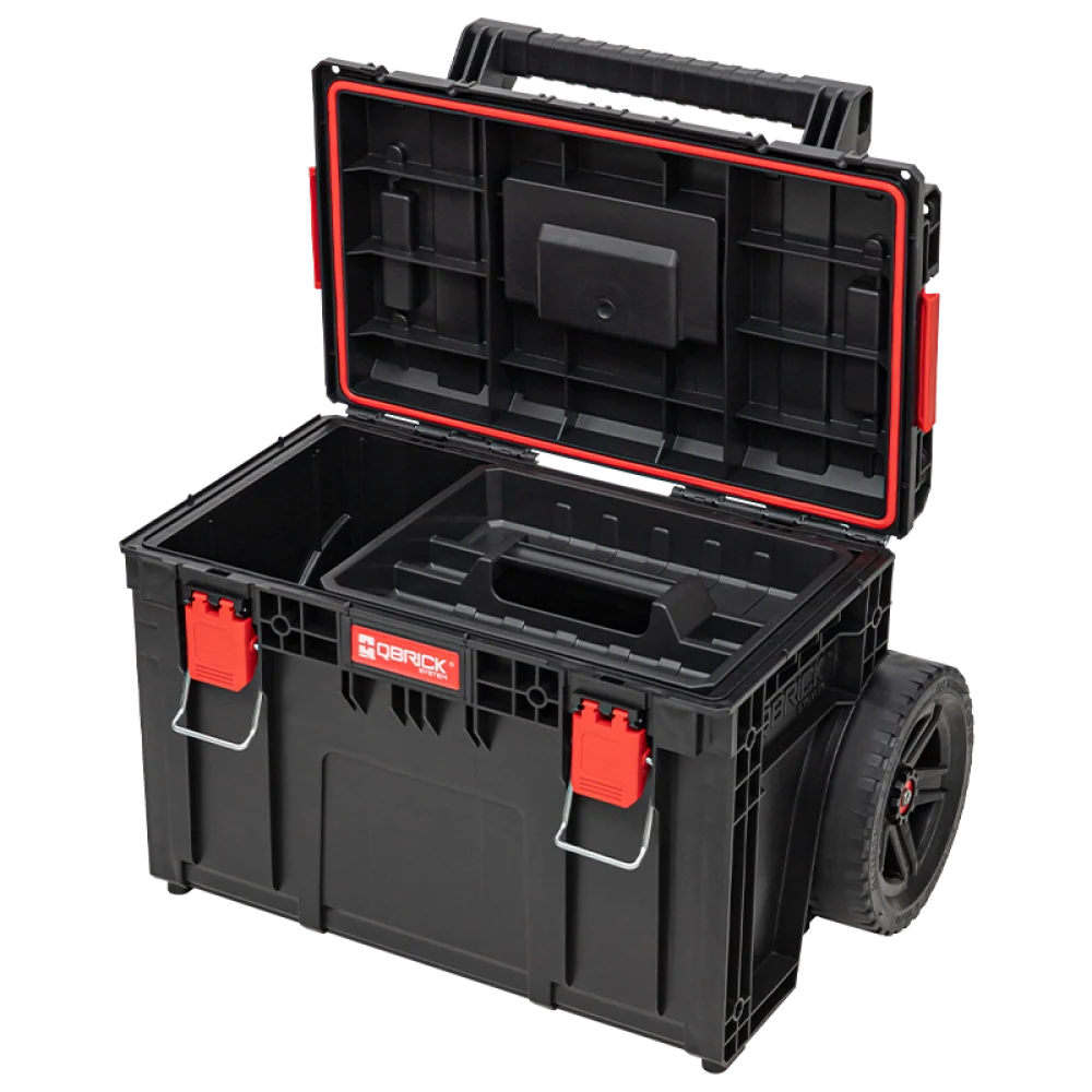 Set de cutii pentru scule cu roti Qbrick PRIME 2 BLACK