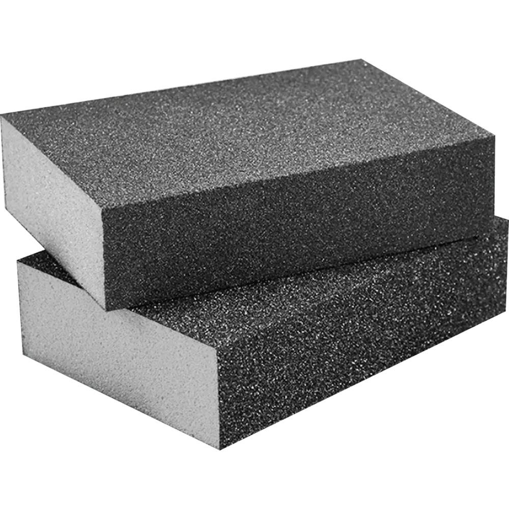 Set 2 bureti abrazivi pentru metal, lemn Wadfow, 100x70x25mm, granulatie P180