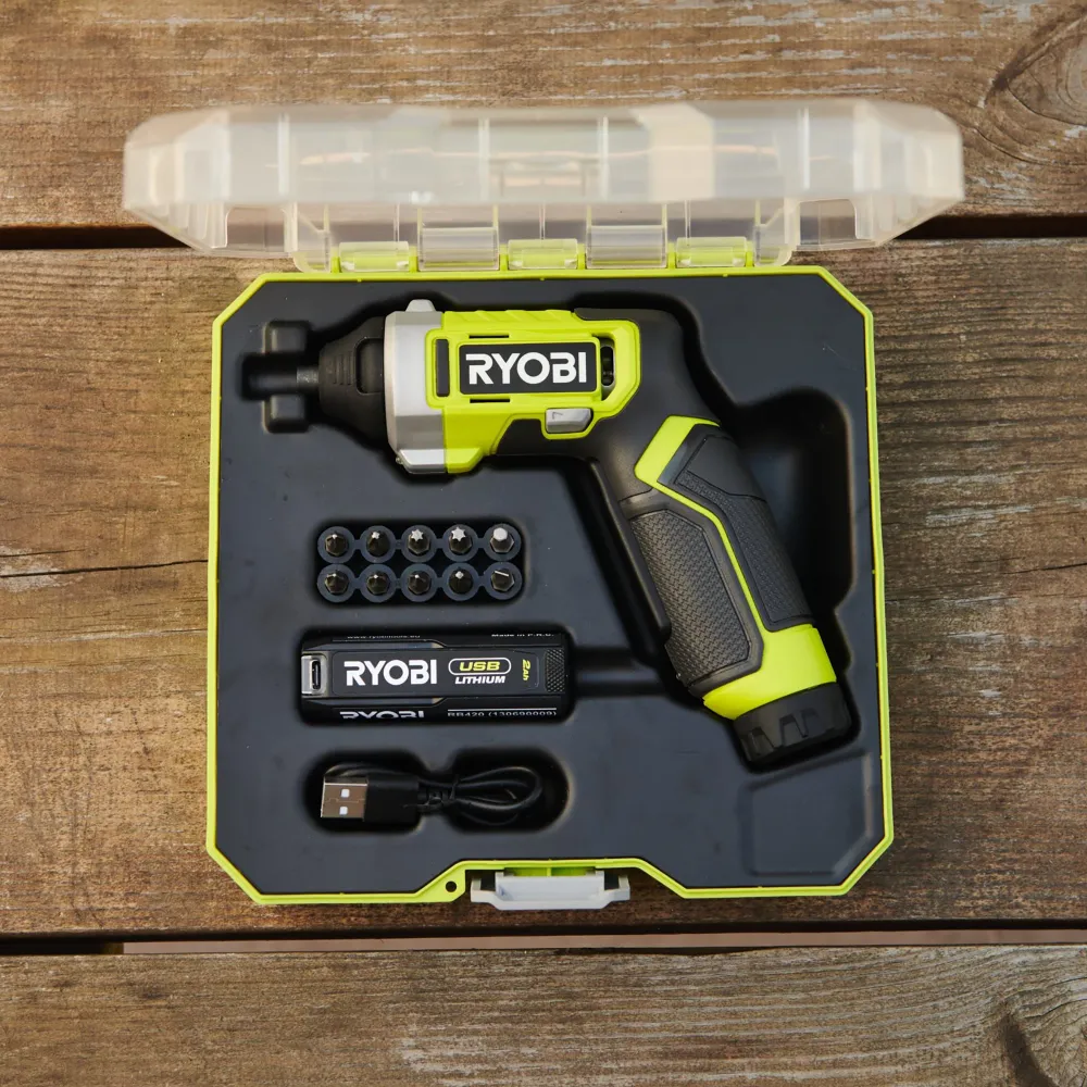 Șurubelniță ergonomică Ryobi RSD4-120T 4V 2Ah