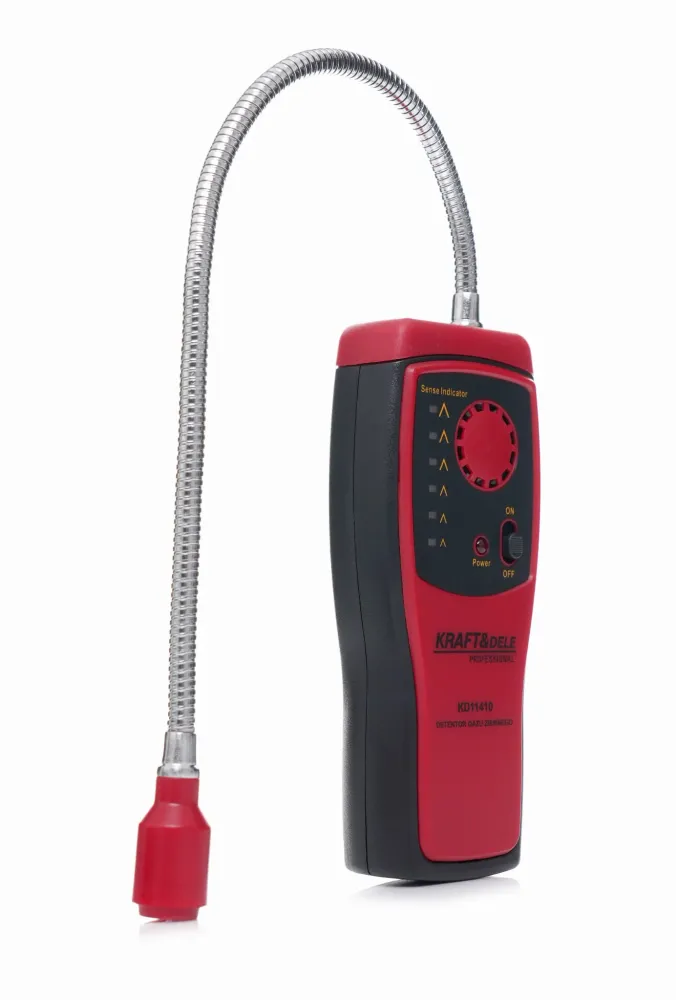 Detector Gaz Natural 50PPM, 3 baterii AA, alarma sonora, Kraft&Dele KD11410