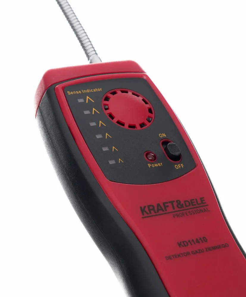 Detector Gaz Natural 50PPM, 3 baterii AA, alarma sonora, Kraft&Dele KD11410