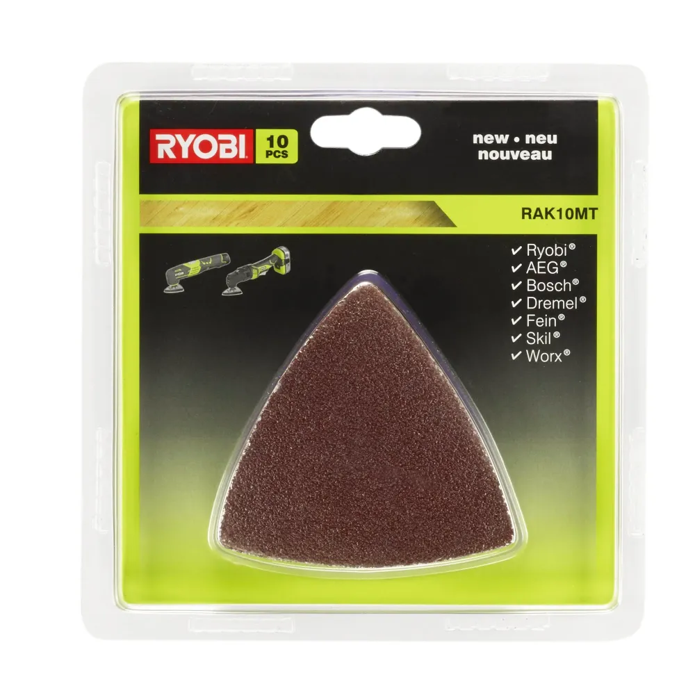 Kit abraziv Ryobi RAK10MT 10 buc