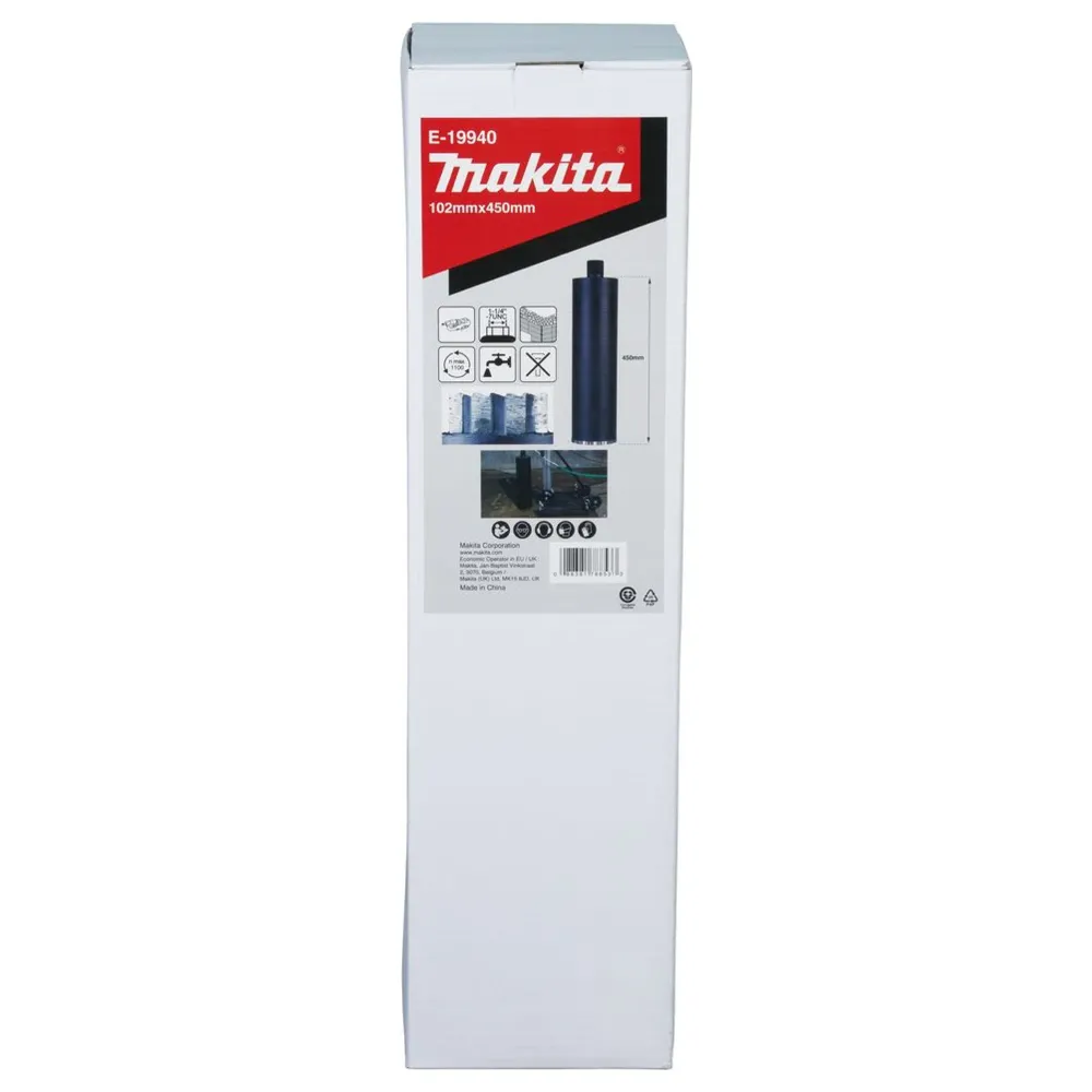 Coroana de diamant Makita E-19940 102x450mm Umed 1-1/4"UNC
