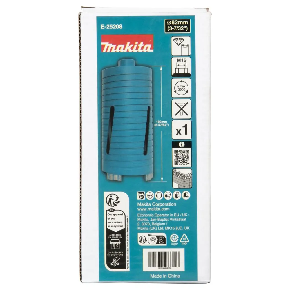 Coroana de diamant Makita E-25208 82mm M16