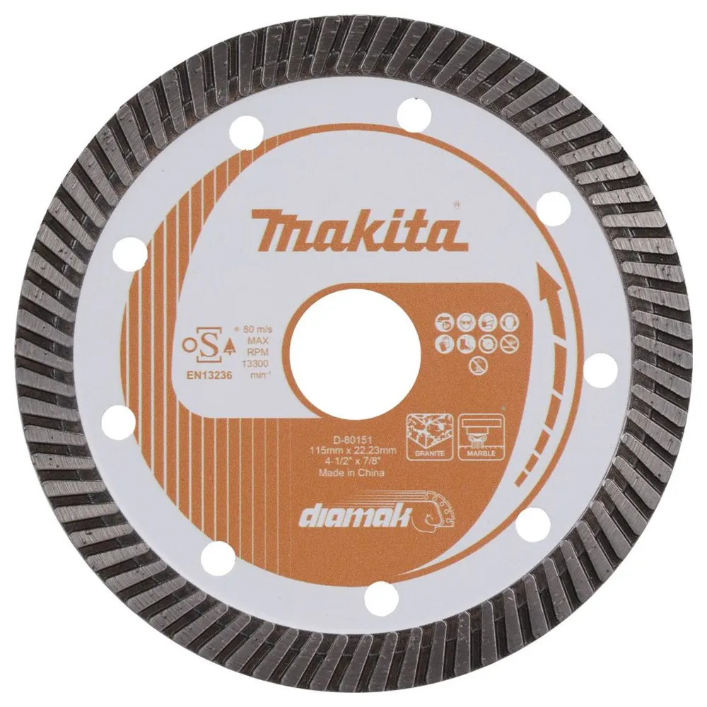 Disc de diamant Makita D-80151 Marmură Granit 115mm