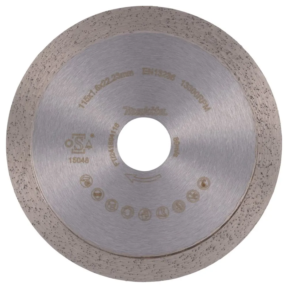 Disc de diamant Makita D-80210 Coroană continuă de 115 mm