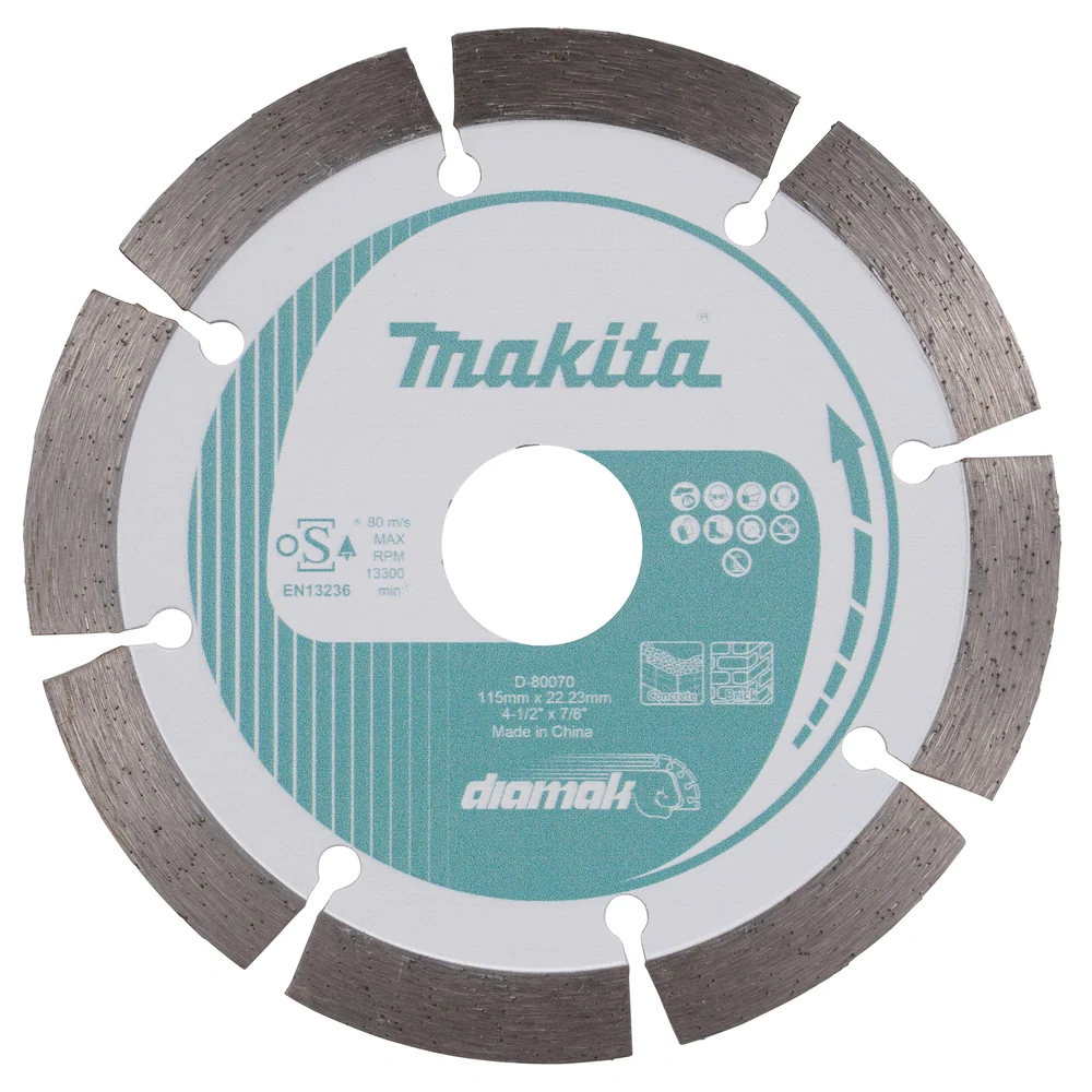 Disc diamantat segmentat Makita D-80070 115mm