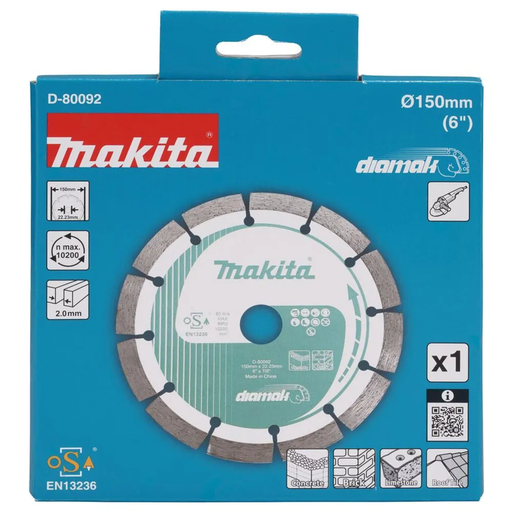 Disc diamantat segmentat Makita D-80092 150mm