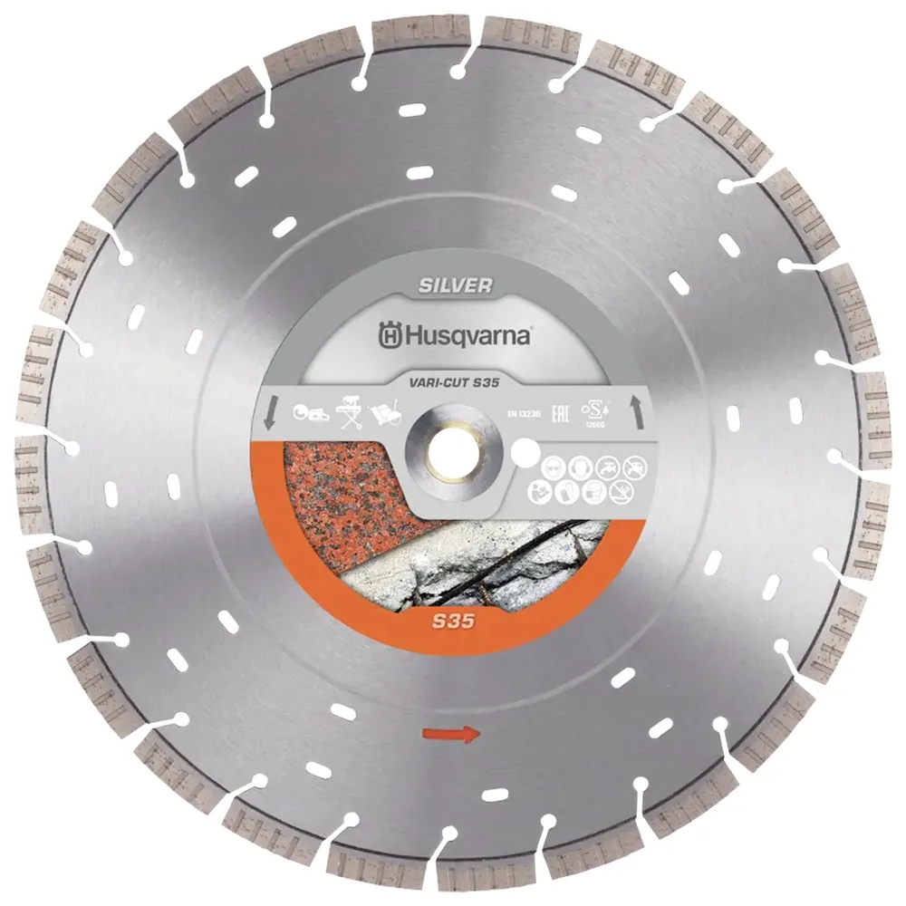 Disc de diamant Husqvarna Vari-Cut S35 350MM