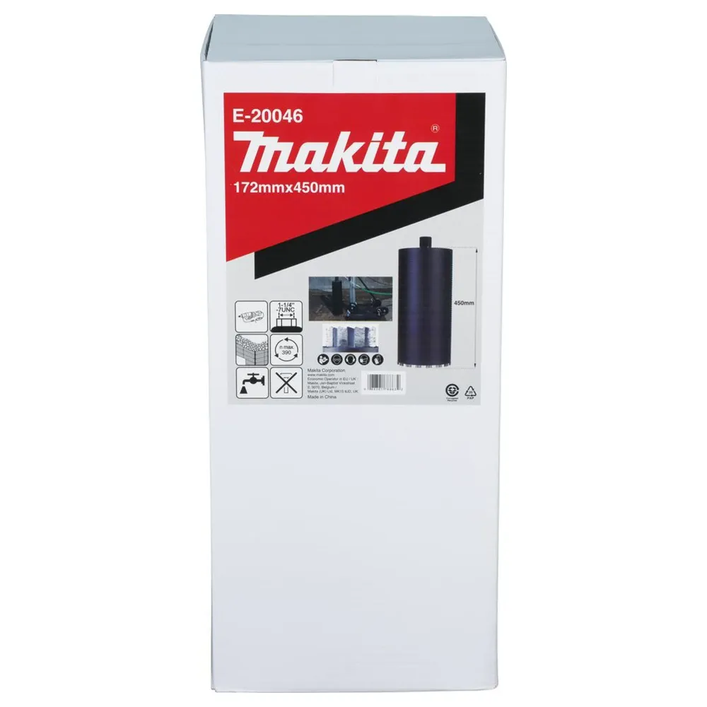 Coroana de diamant Makita E-20046 172x450mm Umed 1-1/4"UNC