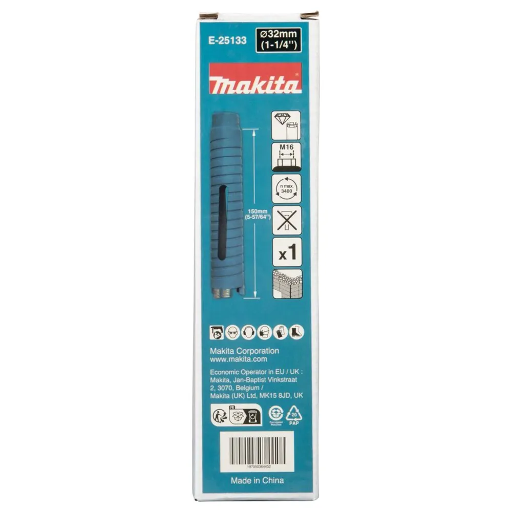 Coroana de diamant Makita E-25133 32mm M16 Uscat