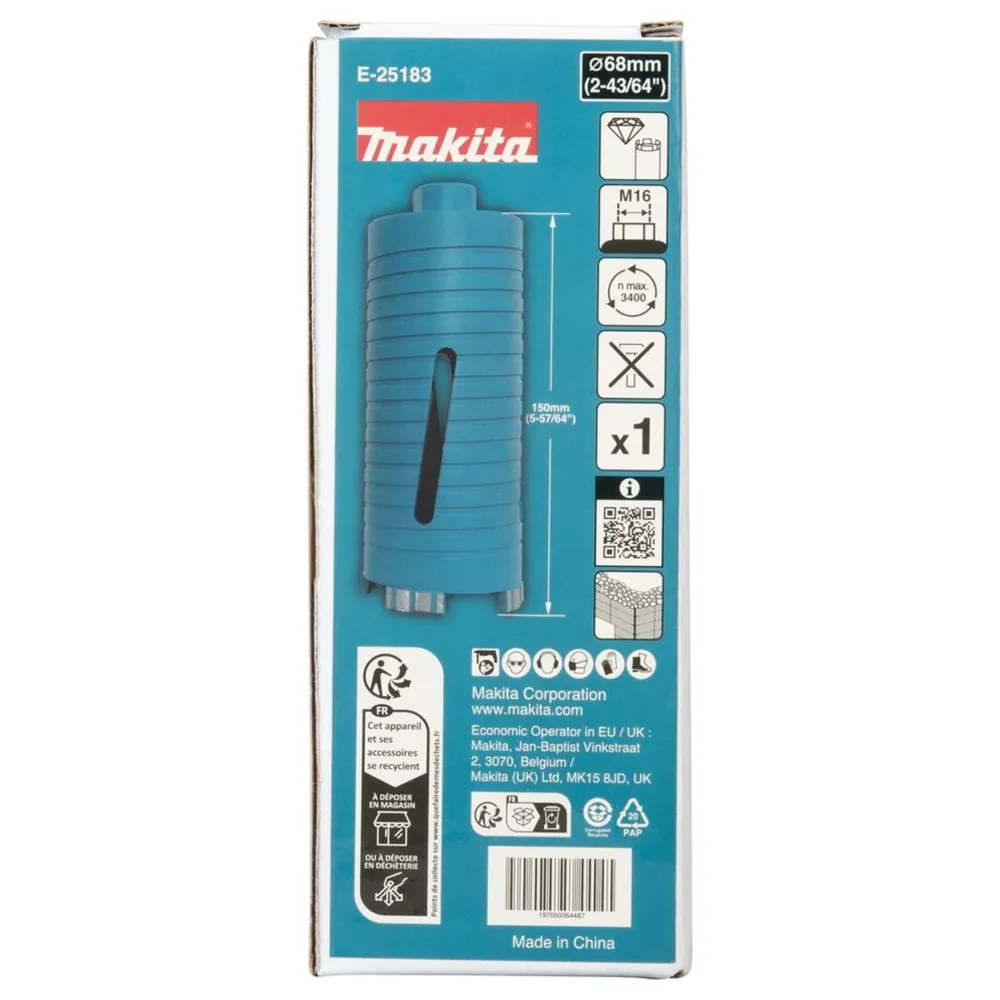Coroana de diamant Makita E-25183 68mm M16