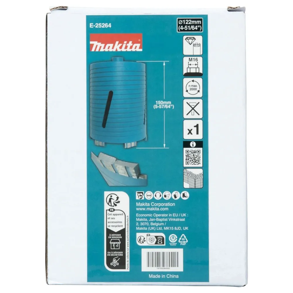 Coroana de diamant Makita E-25264 122x150mm M16