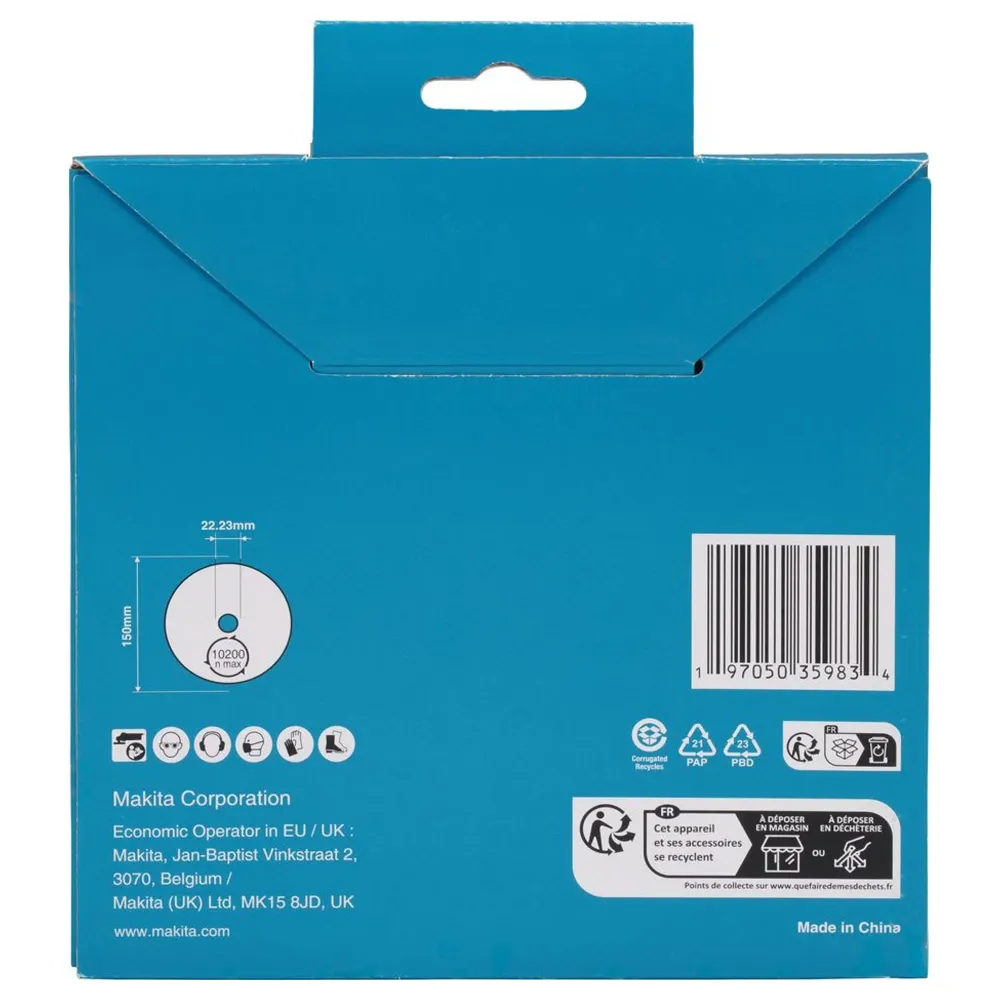 Disc de diamant Makita D-80173 150mm