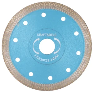 Disc Diamantat 125mm 1.5mm Taiere Gresie Faianta, Kraft&Dele KD1959