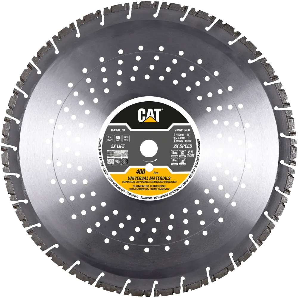 Disc diamantat CAT pentru materiale dure, 230 mm, 400 PRO, Model DA32803