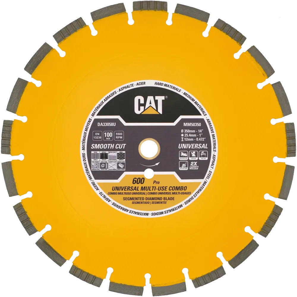 Disc diamantat CAT pentru uz universal, 400 mm, 600 PRO, Model DA33059