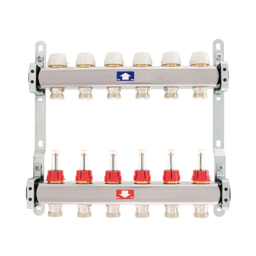 Distribuitor ITAP cu debitmetre 1"x3/4"x6 cai