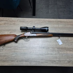 Drilling Krieghoff, cal 7x65R/16, tevi 60cm, luneta Meopta 3-12x56