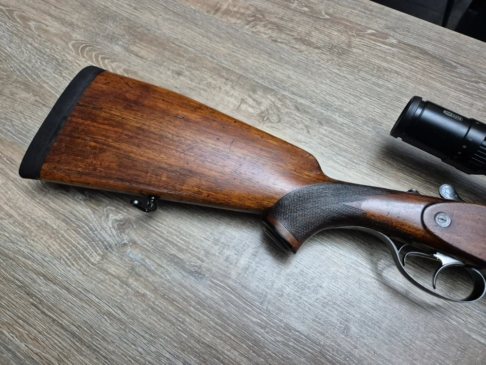 Drilling Krieghoff, cal 7x65R/16, tevi 60cm, luneta Meopta 3-12x56