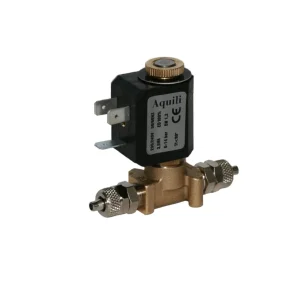 Electrovalvă din alamă - 3,5 W ,fitinguri, conector, fir, mufă