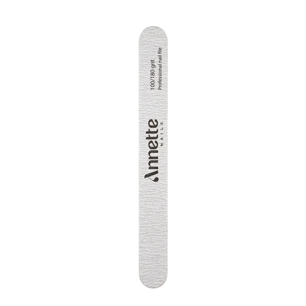 Pila Unghii Ovala 100/180 grit Zebra Annette Nails POZ-03-100/180