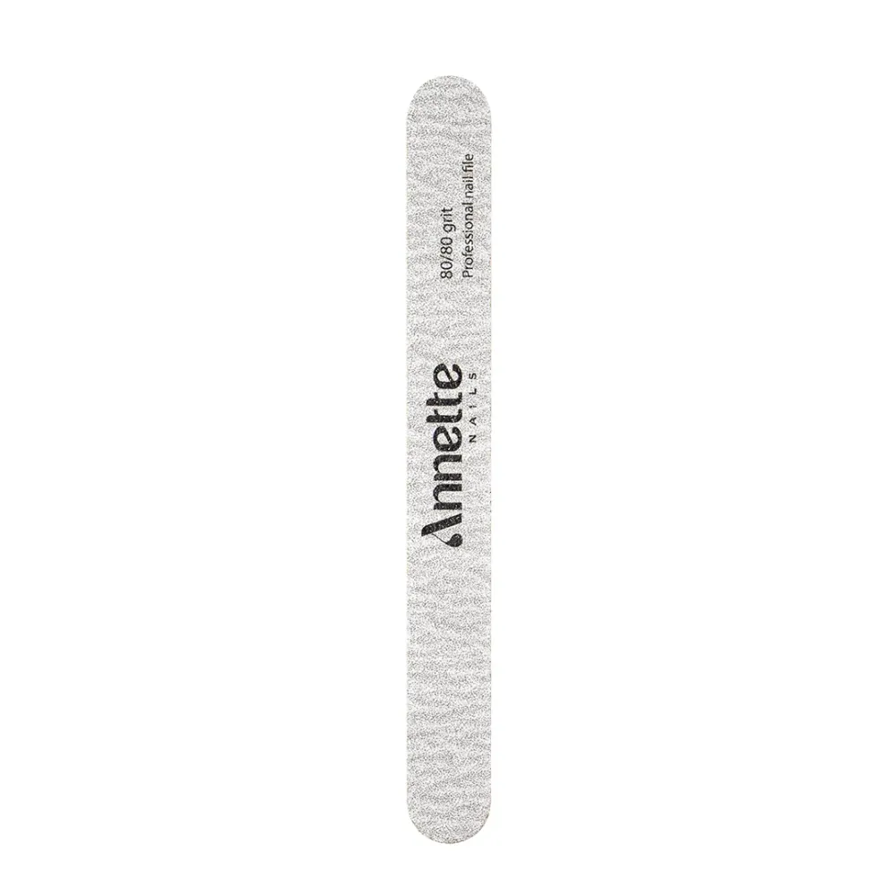 Pila Unghii Ovala 80/80 grit Zebra Annette Nails POZ-01-80/80