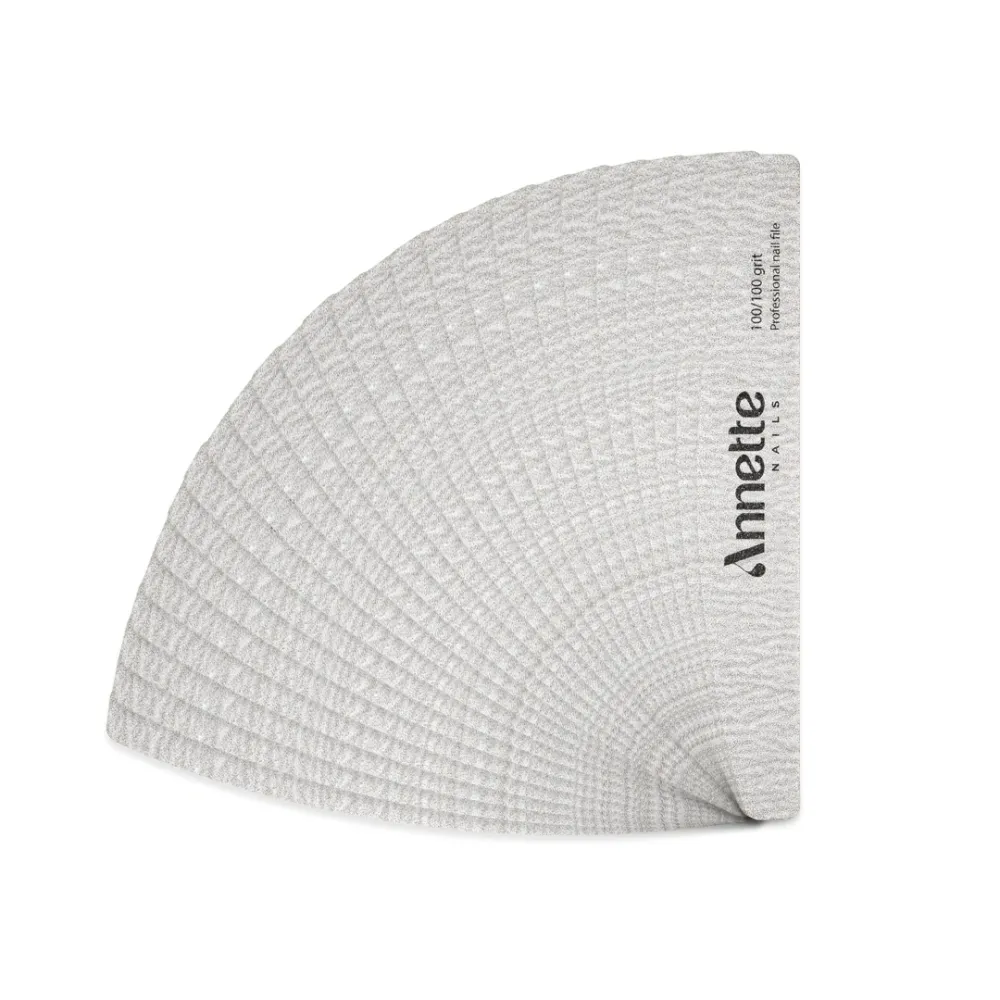 Set Pile Unghii Semiluna 25 buc 100/100 grit Zebra Annette Nails PSZ-02-100/100-S25