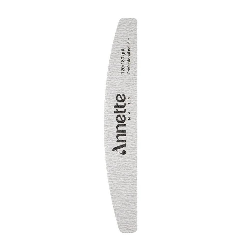 Set Pile Unghii Semiluna 25 buc 120/180 grit Zebra Annette Nails PSZ-04-120/180-S25