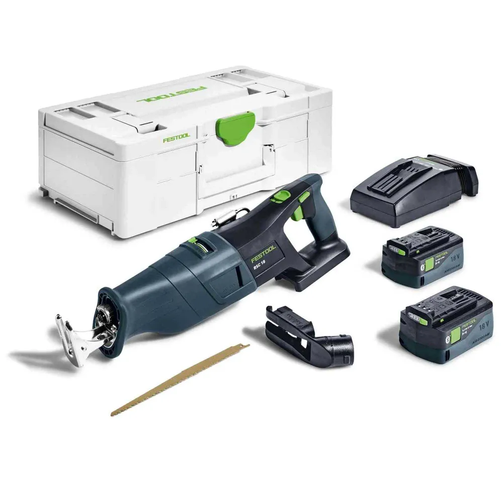 Ferăstrău alternativ Festool RSC 18 5.0 EB-Plus 18V 5Ah