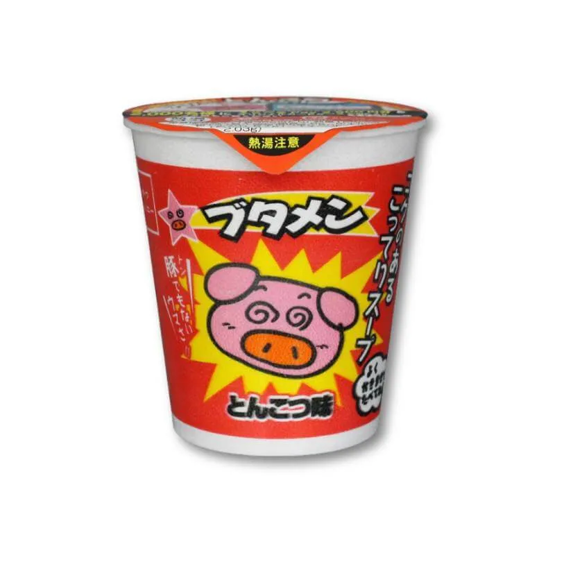 Oyatsu Butamen Instant Ramen Noodles - Tonkotsu