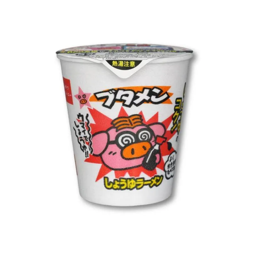 Oyatsu Butamen Tăiței Ramen Instanți – Sos de Soia