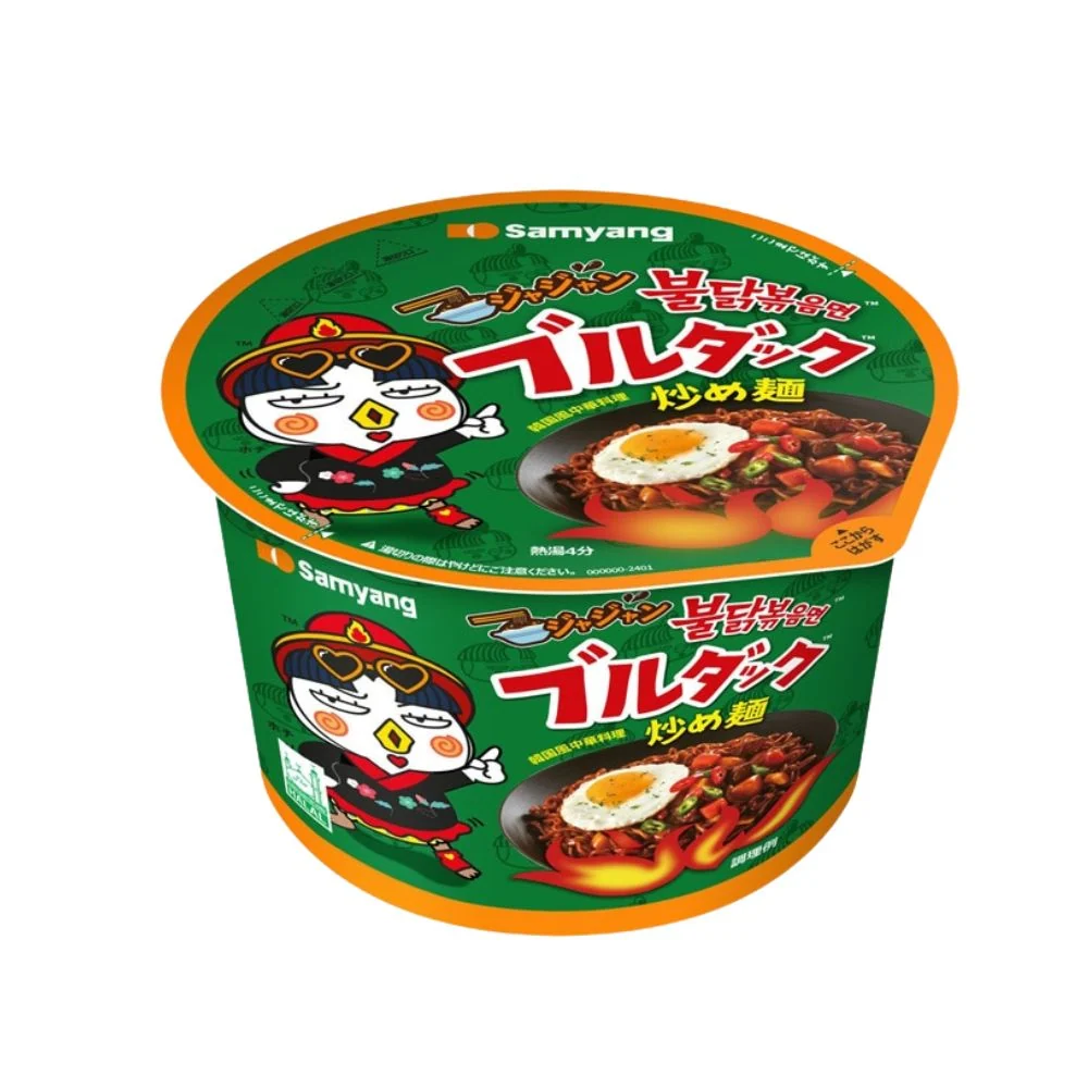 Samyang Buldak Jjajang Tăiței Prăjiți Super Picante