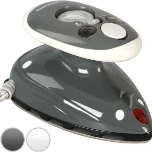 Mini fier de calcat de voiaj, 260-420 W, gri