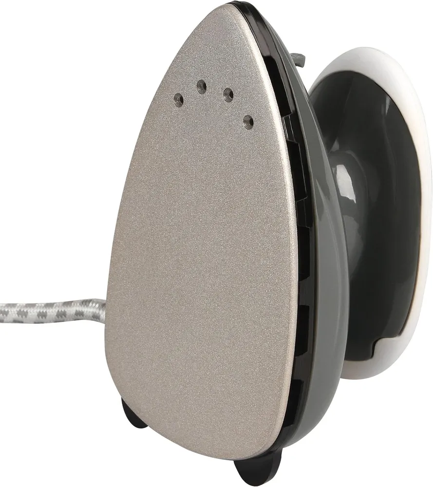 Mini fier de calcat de voiaj, 260-420 W, gri