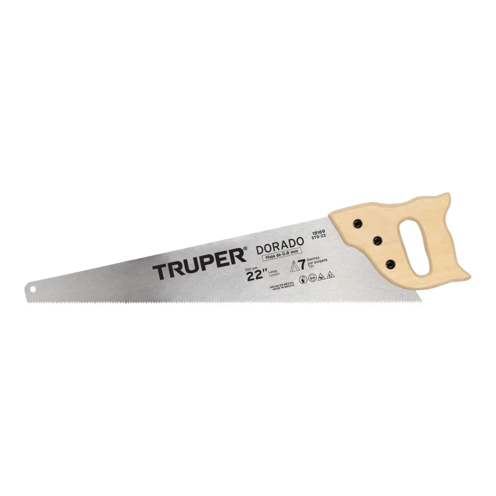 RESIGILAT: Fierastrau profesional de mana pentru taiere lemn/plastic, L 55 cm - Truper