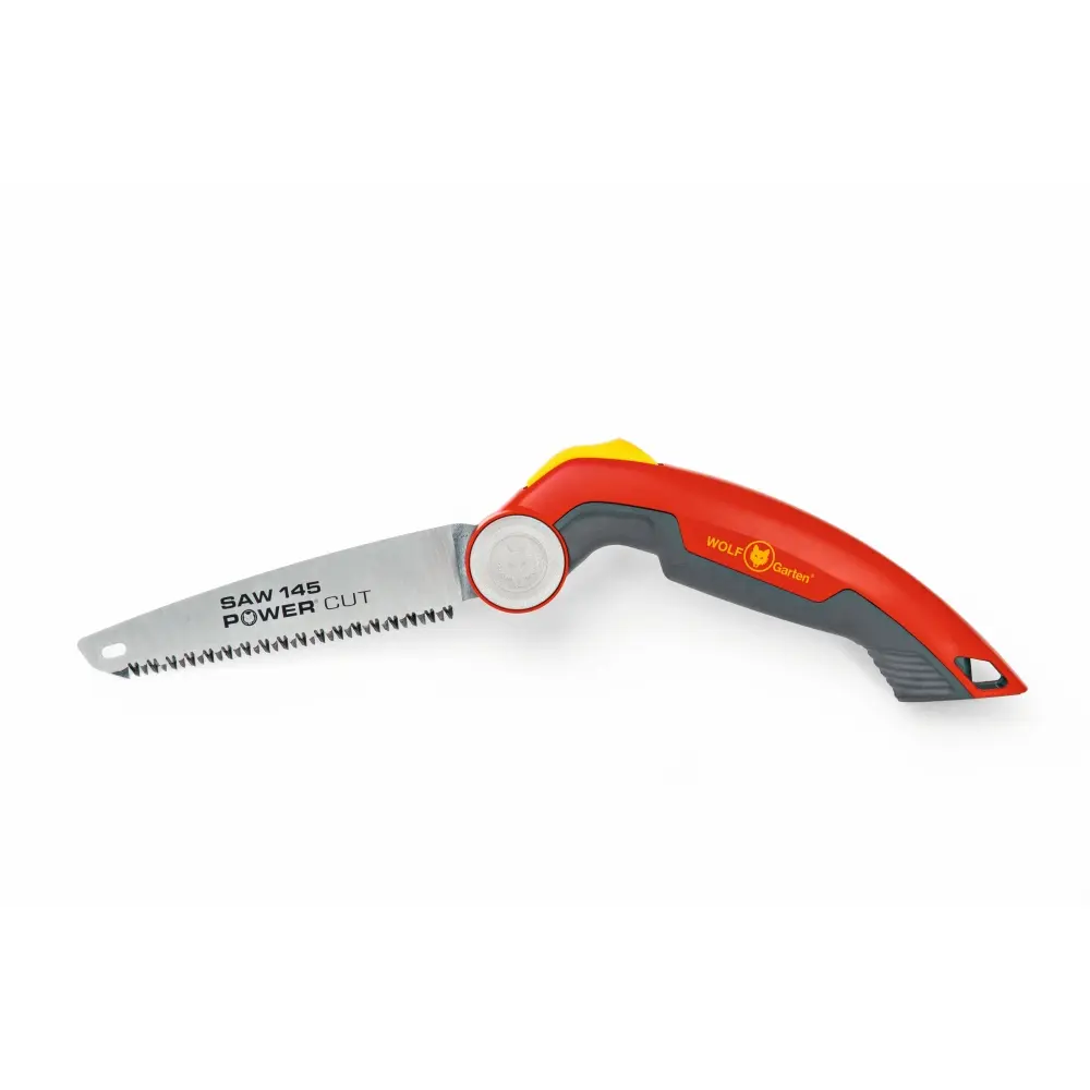 Fierastrau pliabil Wolf-Garten Power Cut Saw 145, lama 14,5 cm, doua unghiuri de taiere, maner ergonomic, compact si porta...